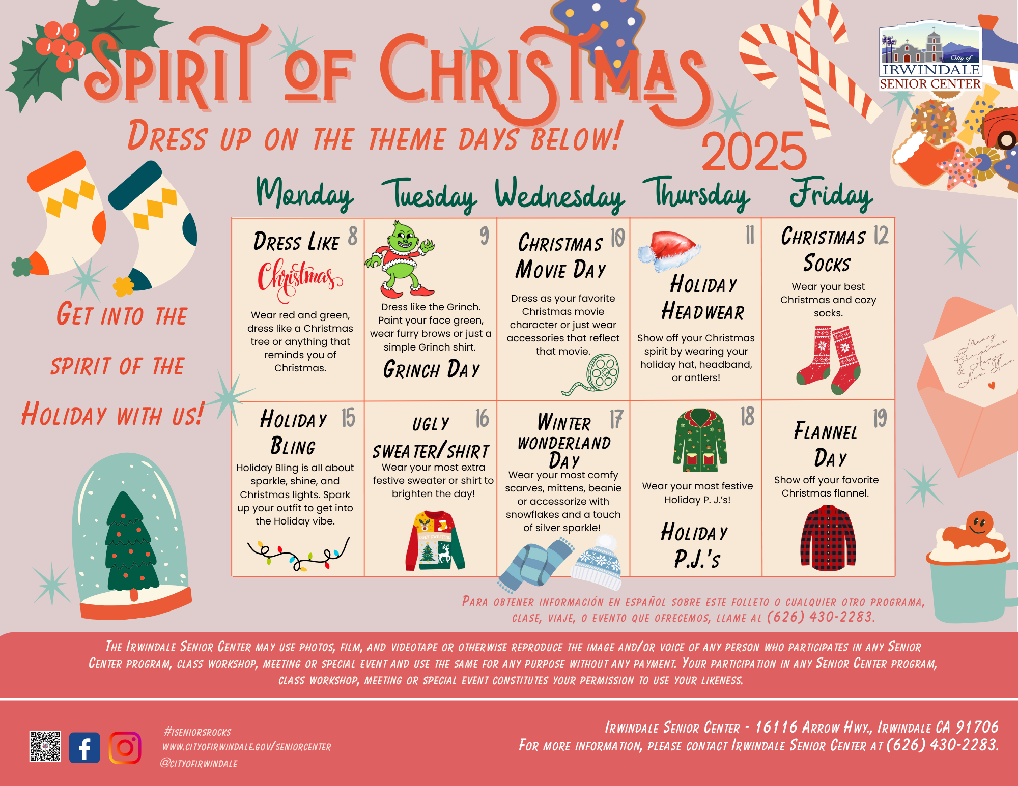 Christmas Spirit Week 2025