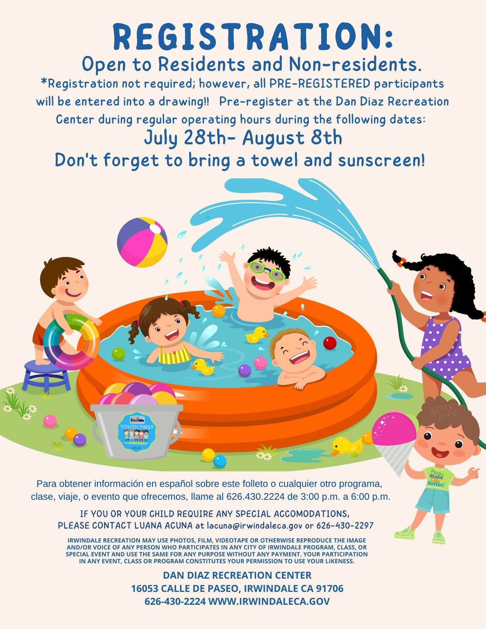 Family Splash Day 2025 BACK