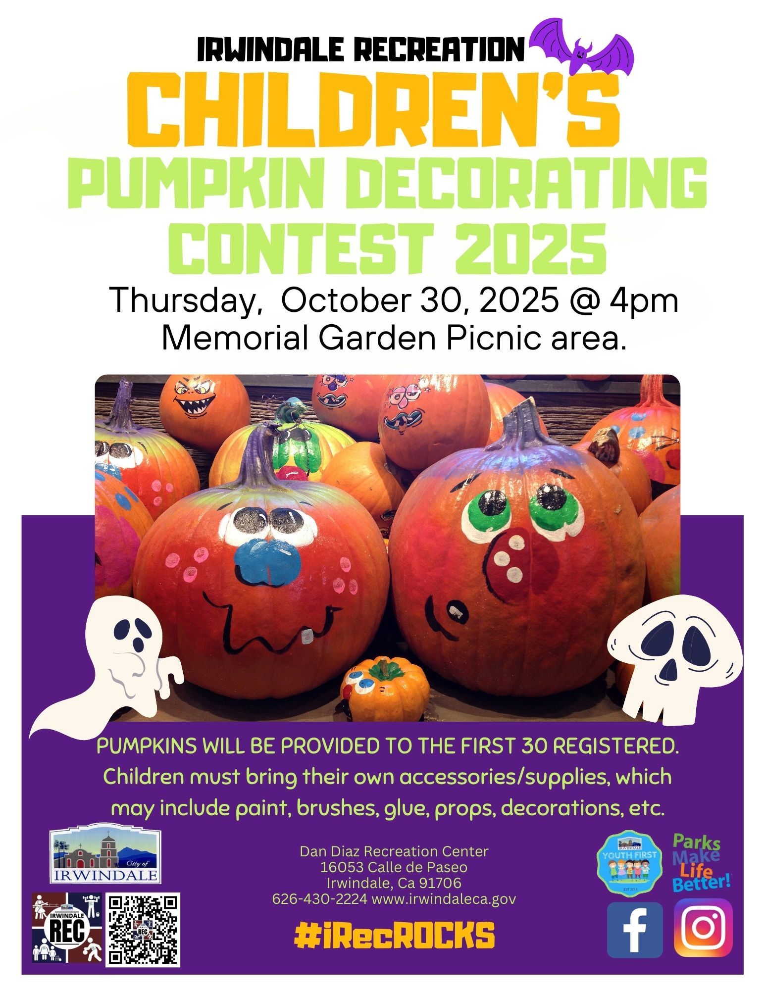 Pumpkin Decorating Contest 25 Front