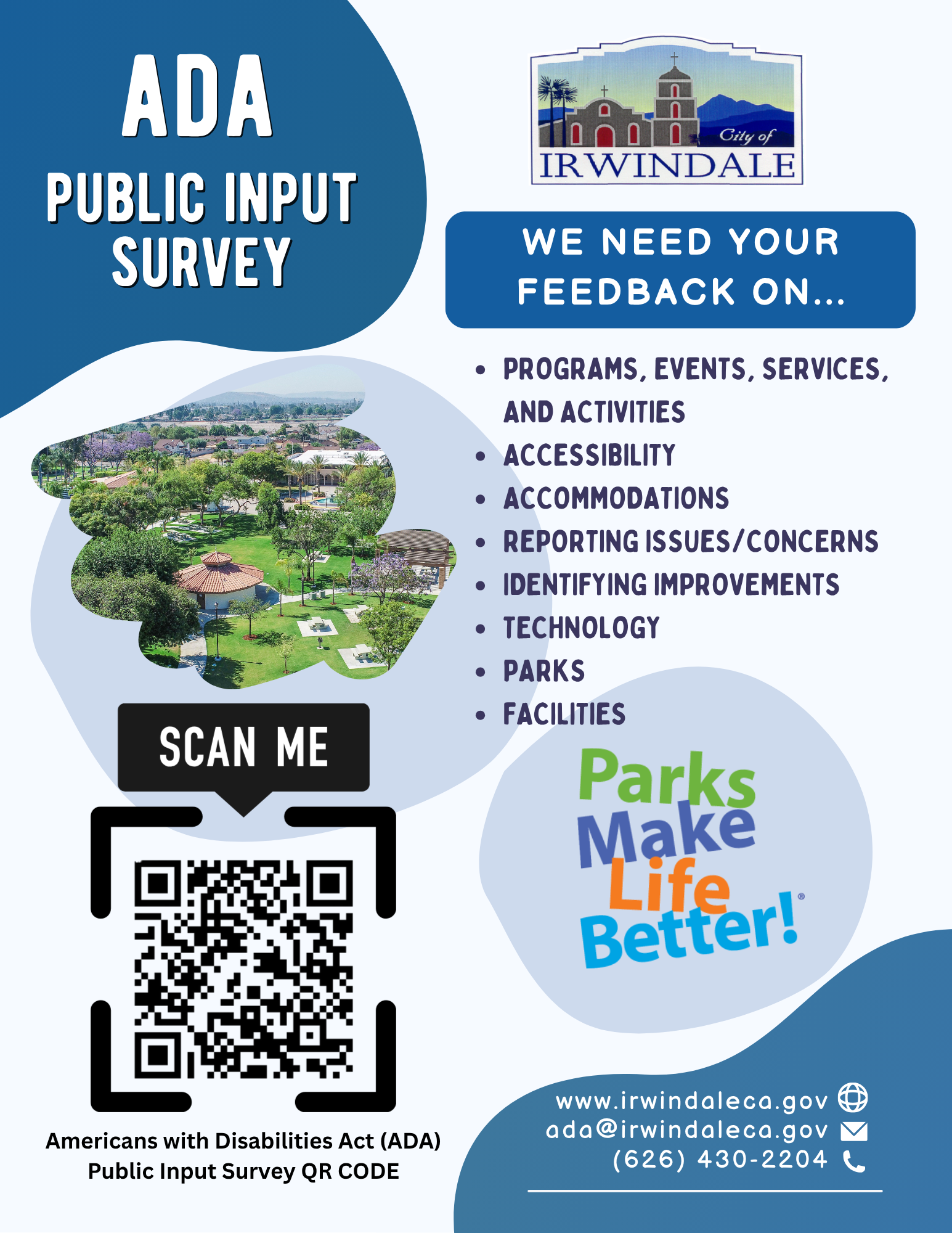 ADA Survey Flyer - Posted