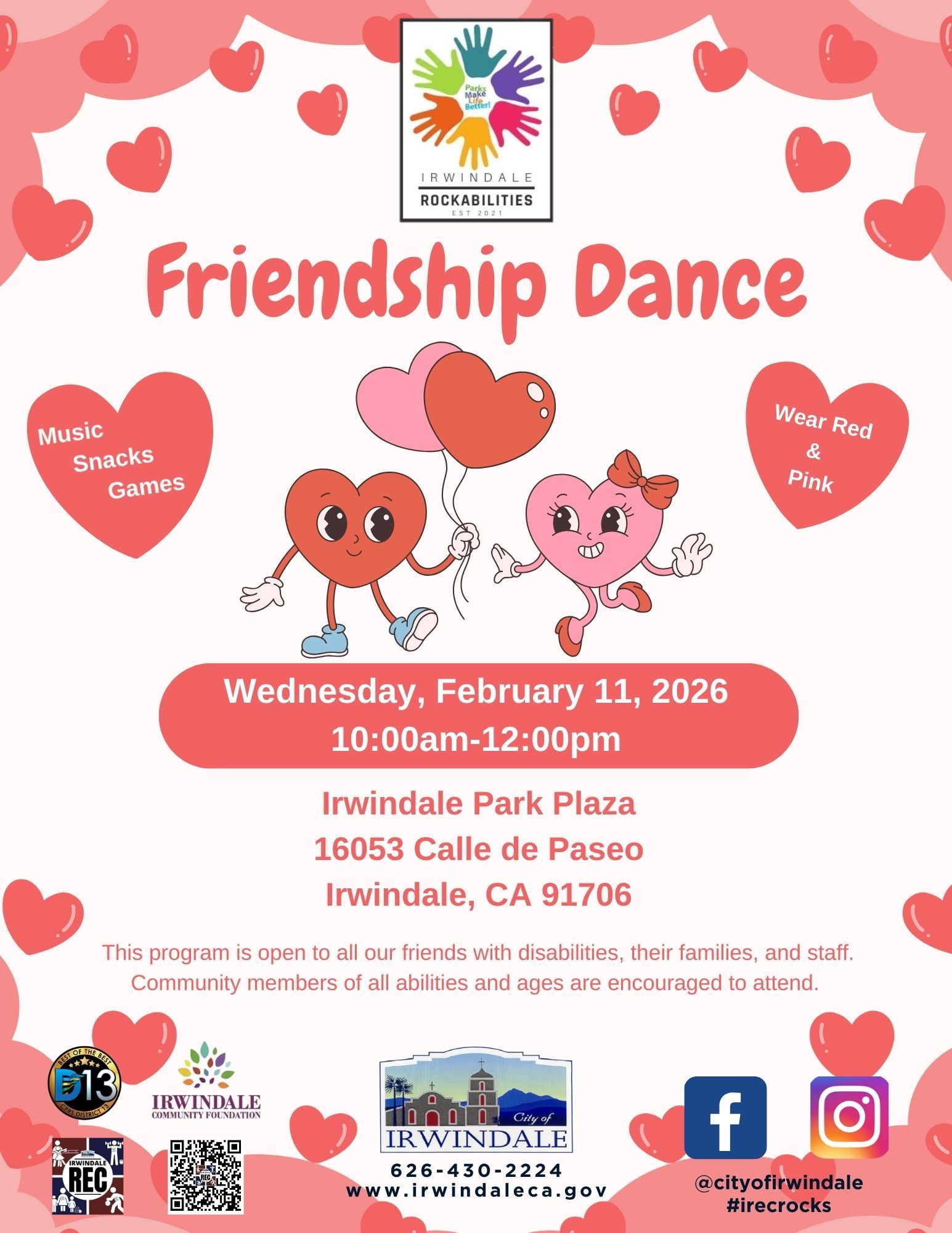 Rockabilities Friendship Dance 2026 Front