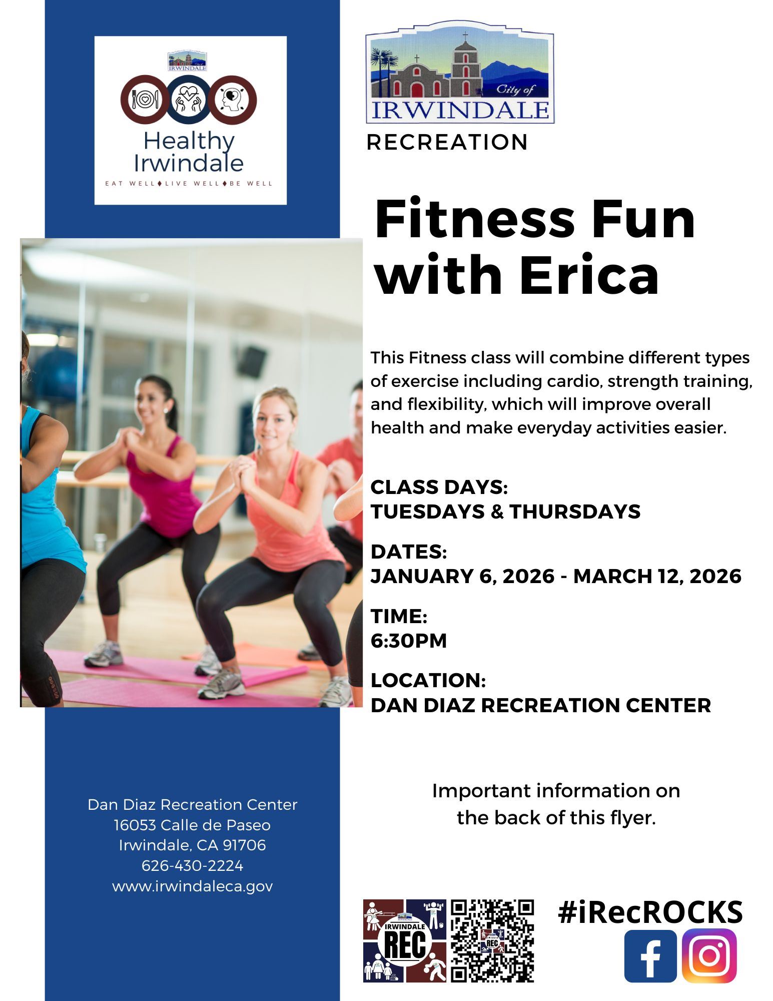 Winter Fitness Fun 2026 Front