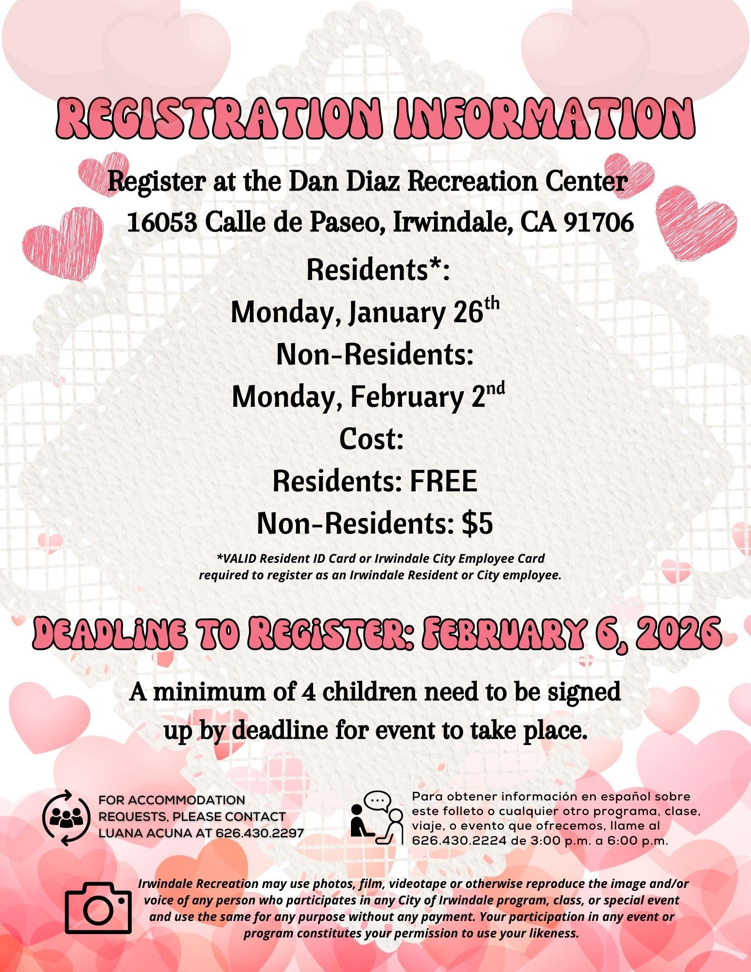 Tots Valentines Craft 2026 Back