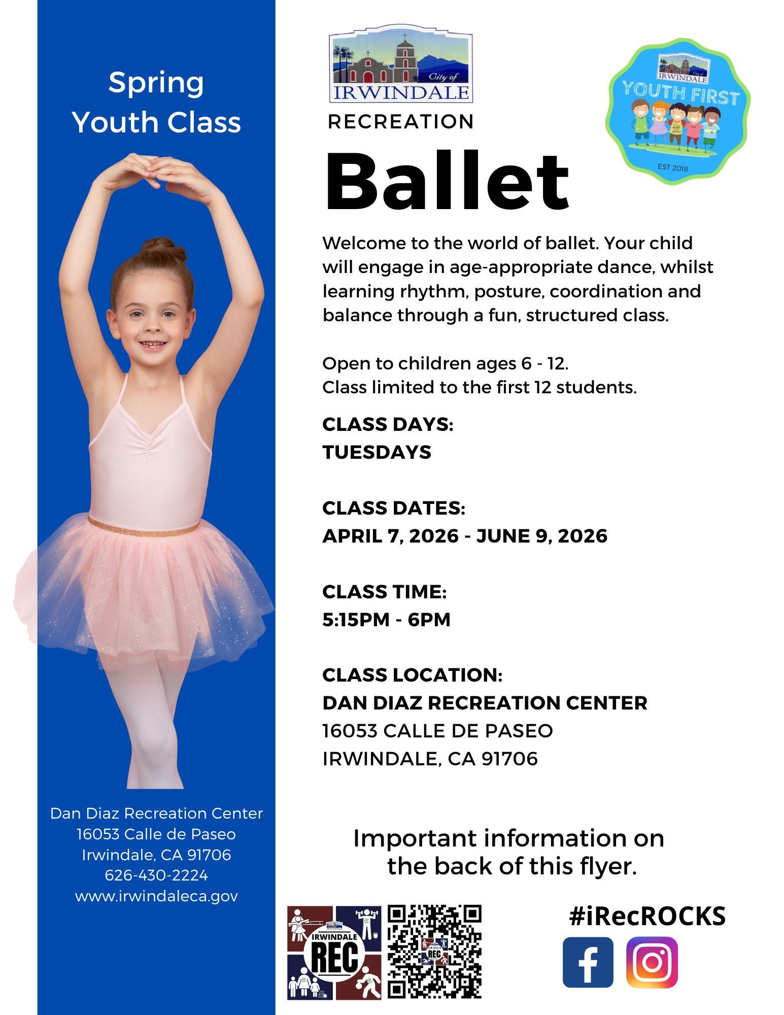 Spring Ballet 2026 Front